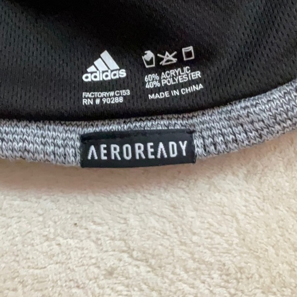 Adidas Heather Gray Knit Cap - Picture 3 of 4